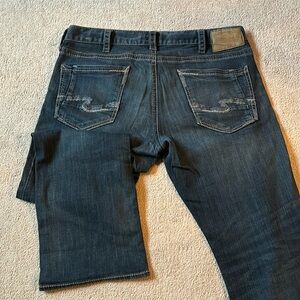Men’s Silver Jeans